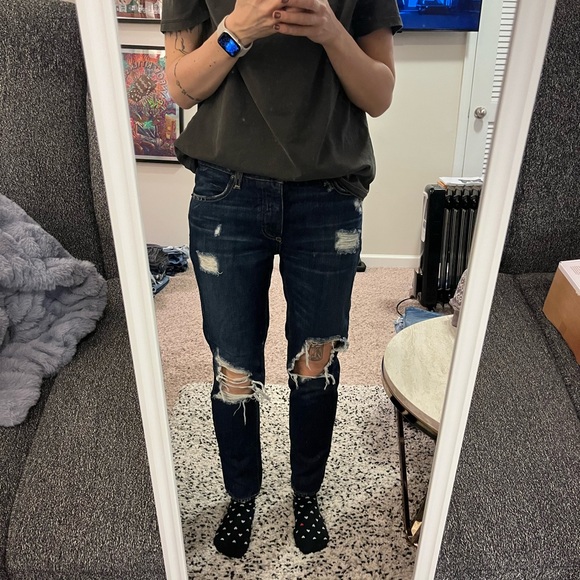 Lucky Brand Women's Distressed Jeans - Picture 1 of 5